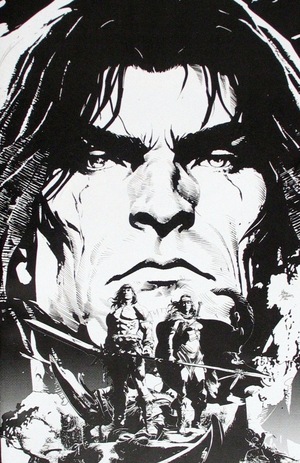 [Conan: Battle of the Black Stone #4 (Cover D - Mike Deodato B&W)]