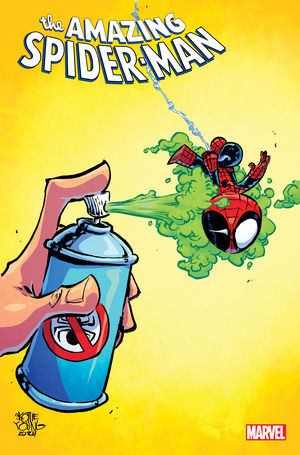 [Amazing Spider-Man (series 6) No. 62 (1st printing, Cover B - Skottie Young 8 Deaths of Spider-Man Variant)]