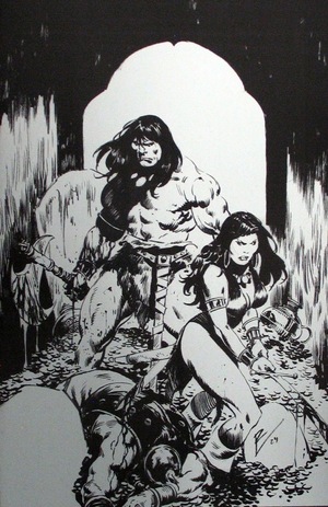 [Conan the Barbarian (series 5) #17 (Cover G - Roberto De La Torre B&W Full Art)]