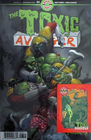 [Toxic Avenger (series 2) #3 (Cover D - Fred Harper Exclusive Trading Card Variant)]