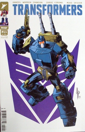 [Transformers (series 4) #11 (2nd printing, Cover A - Jason Howard Decepticon Variant)]