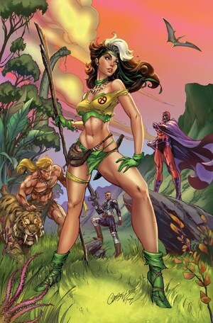 [Rogue: Savage Land No. 1 (1st printing, Cover K - J. Scott Campbell Full Art Incentive)]