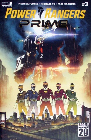 [Power Rangers Prime #3 (1st printing, Cover B - Danny Earls)]