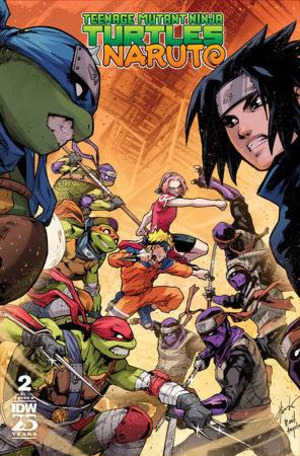 [Teenage Mutant Ninja Turtles x Naruto #2 (1st printing, Cover B - Hendry Prasetya)]