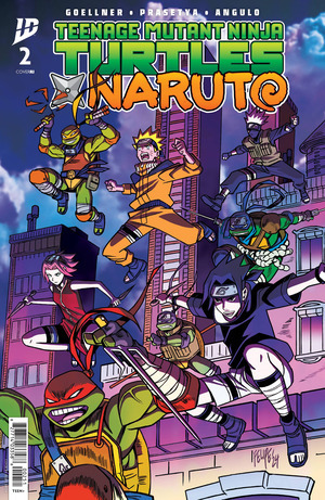 [Teenage Mutant Ninja Turtles x Naruto #2 (1st printing, Cover E - Felipe Smith Incentive)]