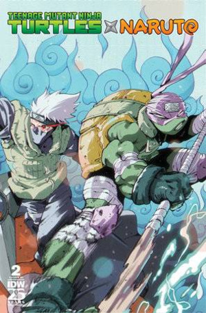 [Teenage Mutant Ninja Turtles x Naruto #2 (1st printing, Cover G - Ricardo Lopez Ortiz Incentive)]