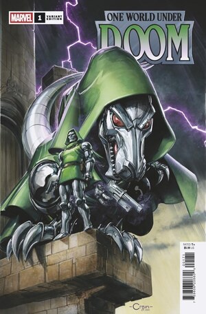 [One World Under Doom No. 1 (1st printing, Cover G - Clayton Crain Doomasaur Variant)]