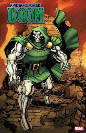 [One World Under Doom No. 1 (1st printing, Cover L - Nick Bradshaw Incentive)]