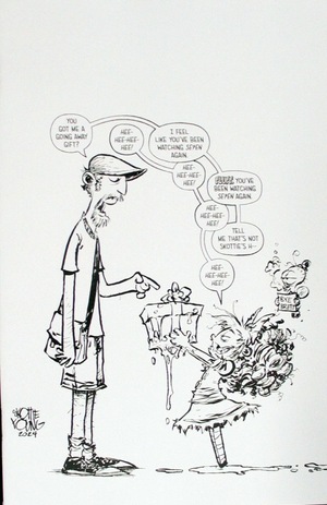 [I Hate Fairyland (series 2) #20 (Cover D - Skottie Young B&W Full Art Incentive)]