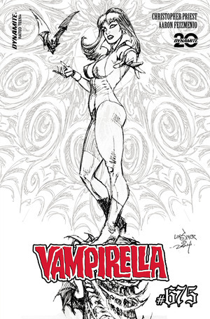 [Vampirella #675 (Cover J - Joseph Michael Linsner Line Art Incentive)]