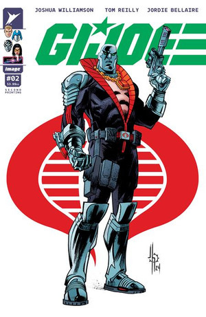 [G.I. Joe (series 13) #2 (2nd printing, Cover B - Jason Howard Cobra)]