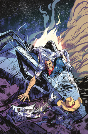 [Silverhawks (series 2) #2 (Cover S - David Cousens Full Art Battle Damage Incentive)]