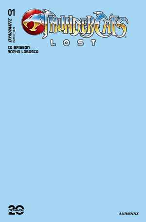 [Thundercats - Lost #1 (Cover T - Blue Blank Authentix)]