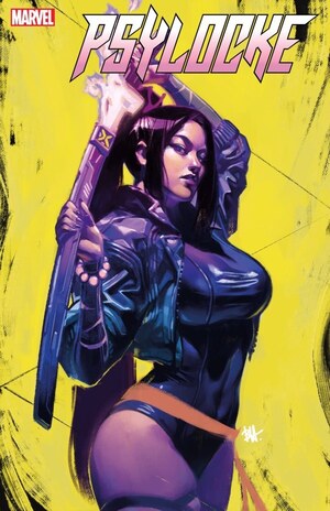 [Psylocke (series 2) No. 5 (Cover C - Ben Harvey)]
