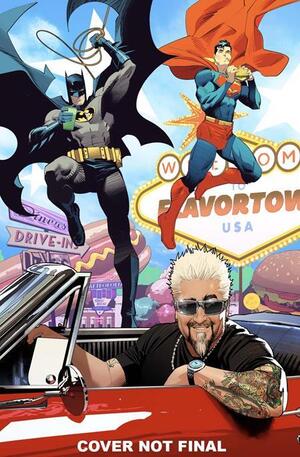 [Batman / Superman: World's Finest 37 (Cover D - Dan Mora Guy Fiero Cameo Variant)]