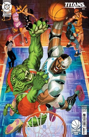 [Titans (series 4) 21 (Cover D - Bernard Chang Courtside Variant)]