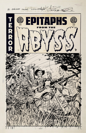 [EC: Epitaphs from the Abyss #9 (Cover D - Tom Fowler B&W Artist Edition Incentive)]