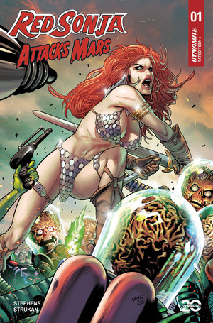 [Red Sonja Attacks Mars #1 (Cover C - Greg Land)]