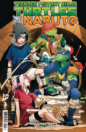 [Teenage Mutant Ninja Turtles x Naruto #3 (Cover A - Jorge Jimenez)]