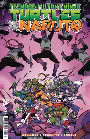 [Teenage Mutant Ninja Turtles x Naruto #3 (Cover E - Felipe Smith Incentive)]