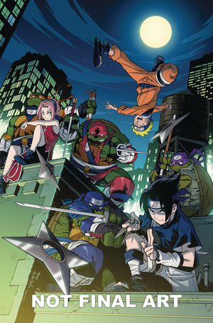 [Teenage Mutant Ninja Turtles x Naruto #3 (Cover F - Khary Randolph Incentive)]
