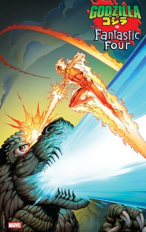 [Godzilla vs. Fantastic Four No. 1 (Cover B - Mark Bagley Foil)]