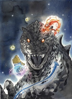 [Godzilla vs. Fantastic Four No. 1 (Cover J - Peach Momoko Full Art Incentive)]