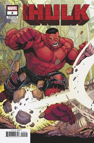 [Red Hulk No. 2 (Cover C - Nick Bradshaw Red Hulk Connecting Variant)]