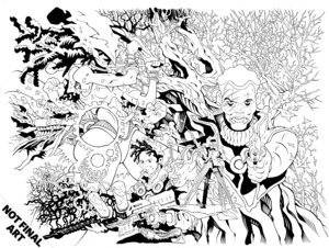 [Bitter Root - Next Movement #1 (Cover C - Tradd More Raw Art Wraparound Incentive)]