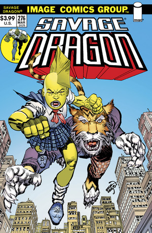 [Savage Dragon (series 2) #276 (Cover B - Erik Larsen 70s Trade Dress Variant)]