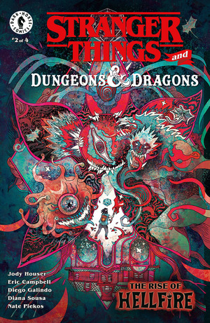 [Stranger Things and Dungeons & Dragons: Rise of Hellfire #2 (Cover B - Gax)]