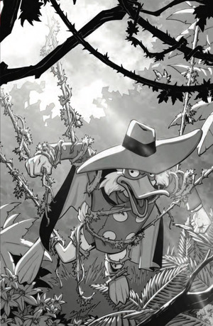 [Darkwing Duck (series 3) #2 (Cover L - Mark Bagley Full Art Line Art Incentive)]
