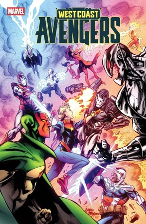 [West Coast Avengers (series 4) No. 6 (Cover D - Chris Campana)]