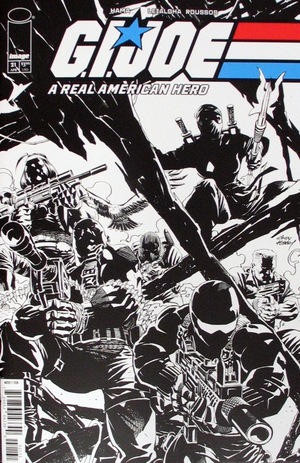 [G.I. Joe: A Real American Hero - Silent Missions Edition #21 (Cover C - Andy Kubert B&W Incentive)]