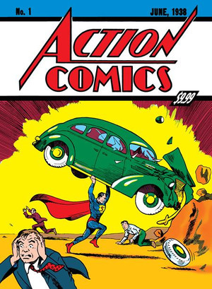 [Superman Day 2025: Action Comics 1 Golden Age Size Facsimile Edition (Cover A - Joe Shuster)]
