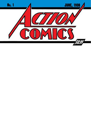 [Superman Day 2025: Action Comics 1 Golden Age Size Facsimile Edition (Cover D - Blank)]
