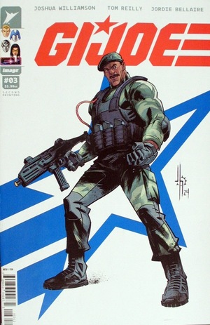 [G.I. Joe (series 13) #3 (2nd printing, Cover A - Jason Howard G.I. Joe)]