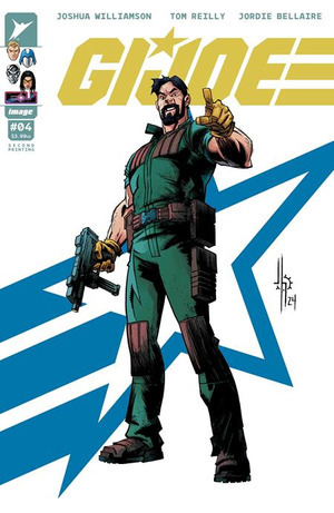 [G.I. Joe (series 13) #4 (2nd printing, Cover A - Jason Howard G.I. Joe)]
