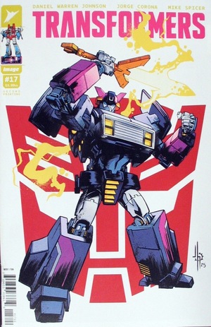[Transformers (series 4) #17 (2nd printing, Cover B - Jason Howard Autobot)]