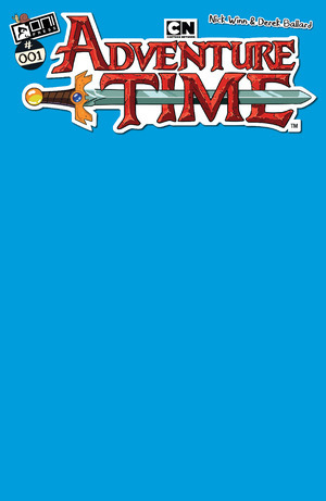 [Adventure Time (series 2) #1 (Cover F - Finn Blue Sketch Variant)]