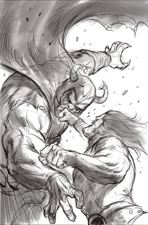 [Thundercats (series 3) #14 (Cover S - Lucio Parrillo B&W Full Art Incentive)]