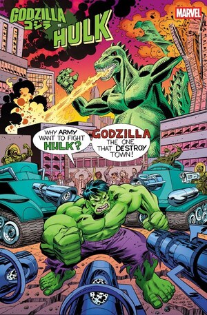 [Godzilla vs. Hulk No. 1 (Cover H - Scott Koblish Classic Variant)]