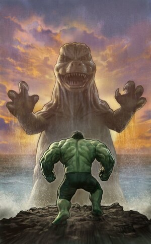 [Godzilla vs. Hulk No. 1 (Cover J - Stonehouse Full Art Incentive)]