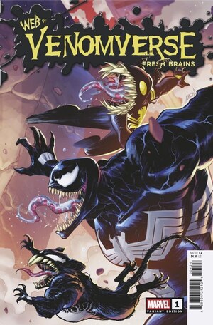 [Web of Venomverse - Fresh Brains No. 1 (Cover B - Ario Anindito Connecting)]
