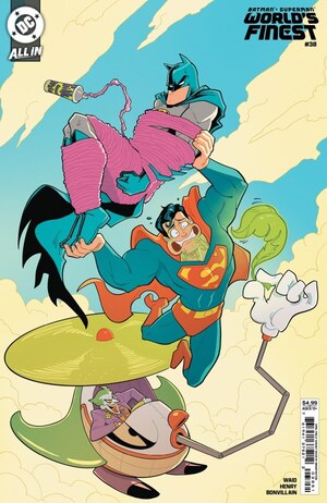 [Batman / Superman: World's Finest 38 (Cover D - Ted Brandt & Ro Stein April Fool's Day Variant)]