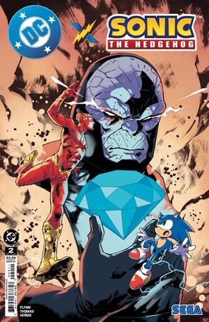 [DC x Sonic the Hedgehog 2 (Cover A - Pablo M. Collar)]
