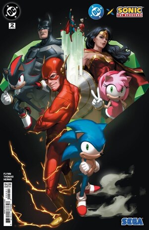 [DC x Sonic the Hedgehog 2 (Cover B - Ejikure)]