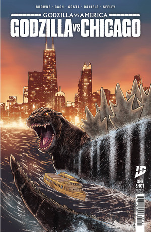 [Godzilla vs. America - Chicago #1 (2nd printing)]