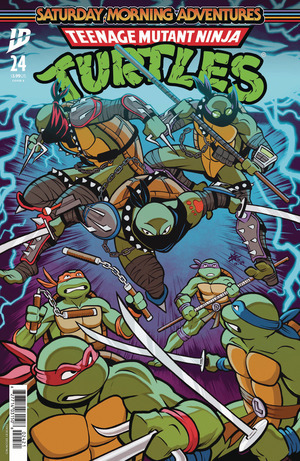[Teenage Mutant Ninja Turtles: Saturday Morning Adventures - Continued #24 (Cover B - Edison Neo)]