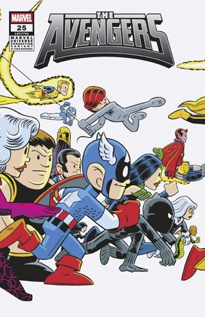 [Avengers (series 8) No. 25 (Cover D - Chris Giarrusso Marvel Universe Connecting)]